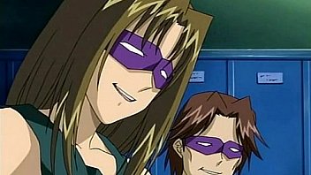 depravity hentai with purple masks