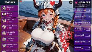 Hot Viking Gets Naughty | Hentai Clicker Game| Hentai Clicker: Raven Ep2